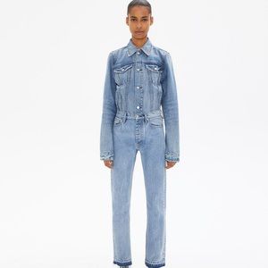 Helmut Lang Cropped Straight Leg Jeans